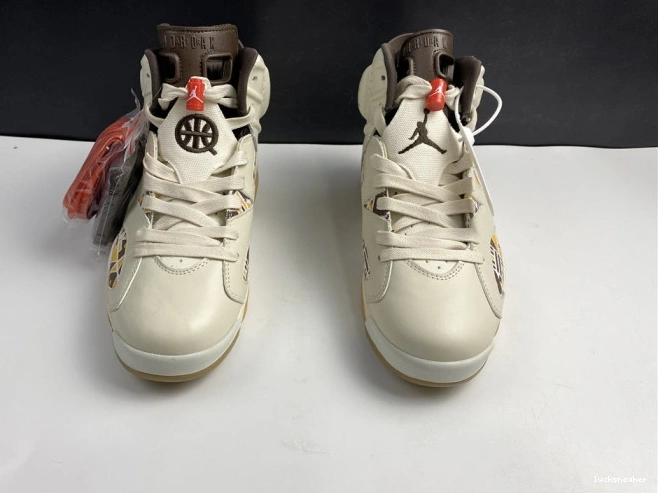 Rep LUCY CZ4152-100 6 Retro Brown Sail Jordan AIR (2020) Quai54 0807